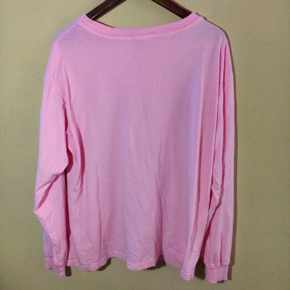 Anthropologie Pink Grateful Dead Long Sleeve Tee - Picture 3 of 11